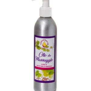 foto olio per massaggio a base di vinacciolo