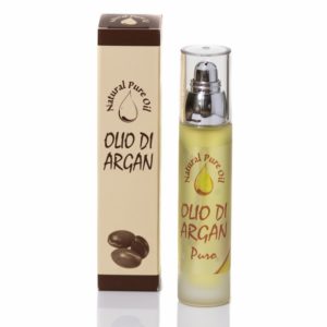 olio di argan imbottigliato