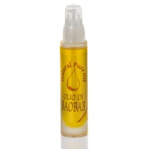 olio di baobab in confezione