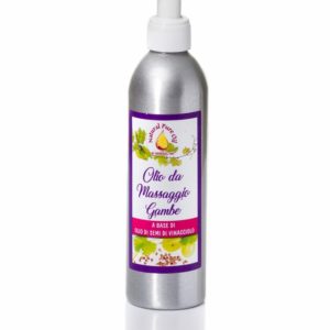 Olio massaggio gambe