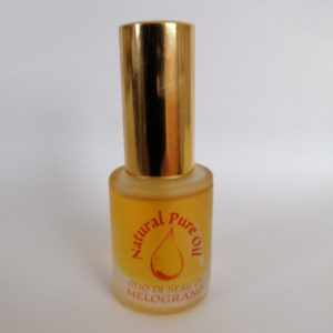 olio di melograno in confezione